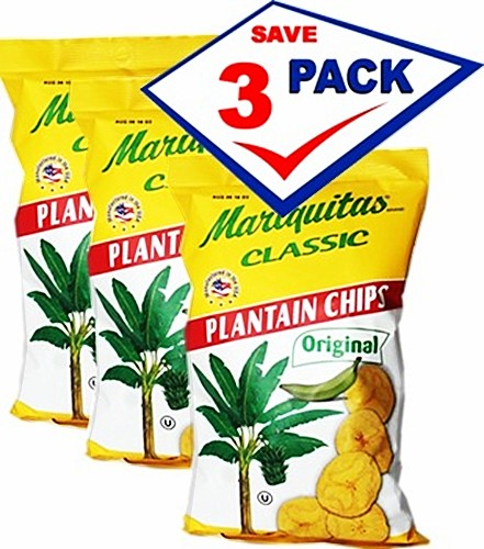 Plantain Chips Regular Flavor 3 oz Pack of 3